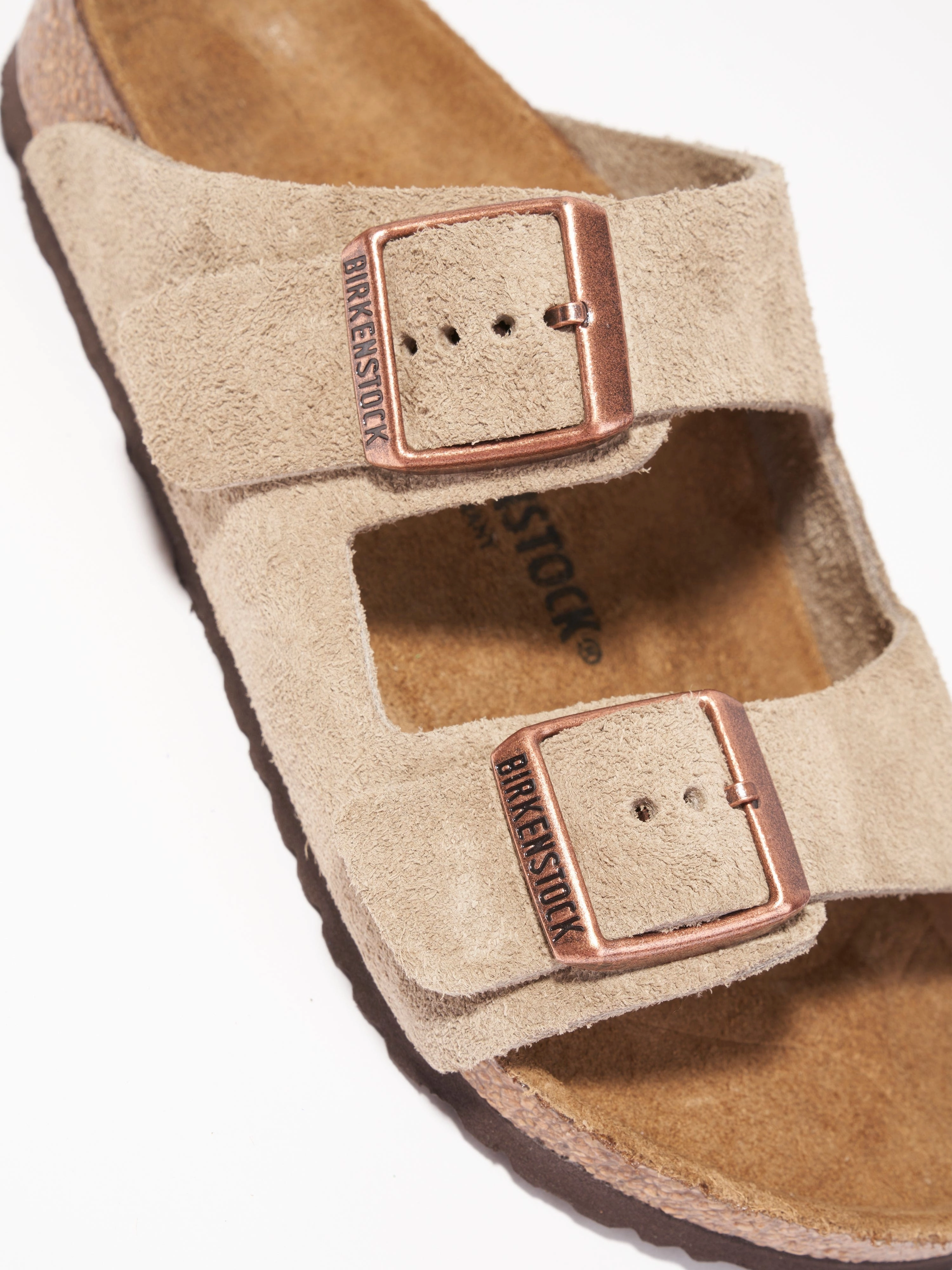 Unmatched Performance BIRKENSTOCK Kids Arizona Sandals in Taupe Handbag With Multiple Pockets