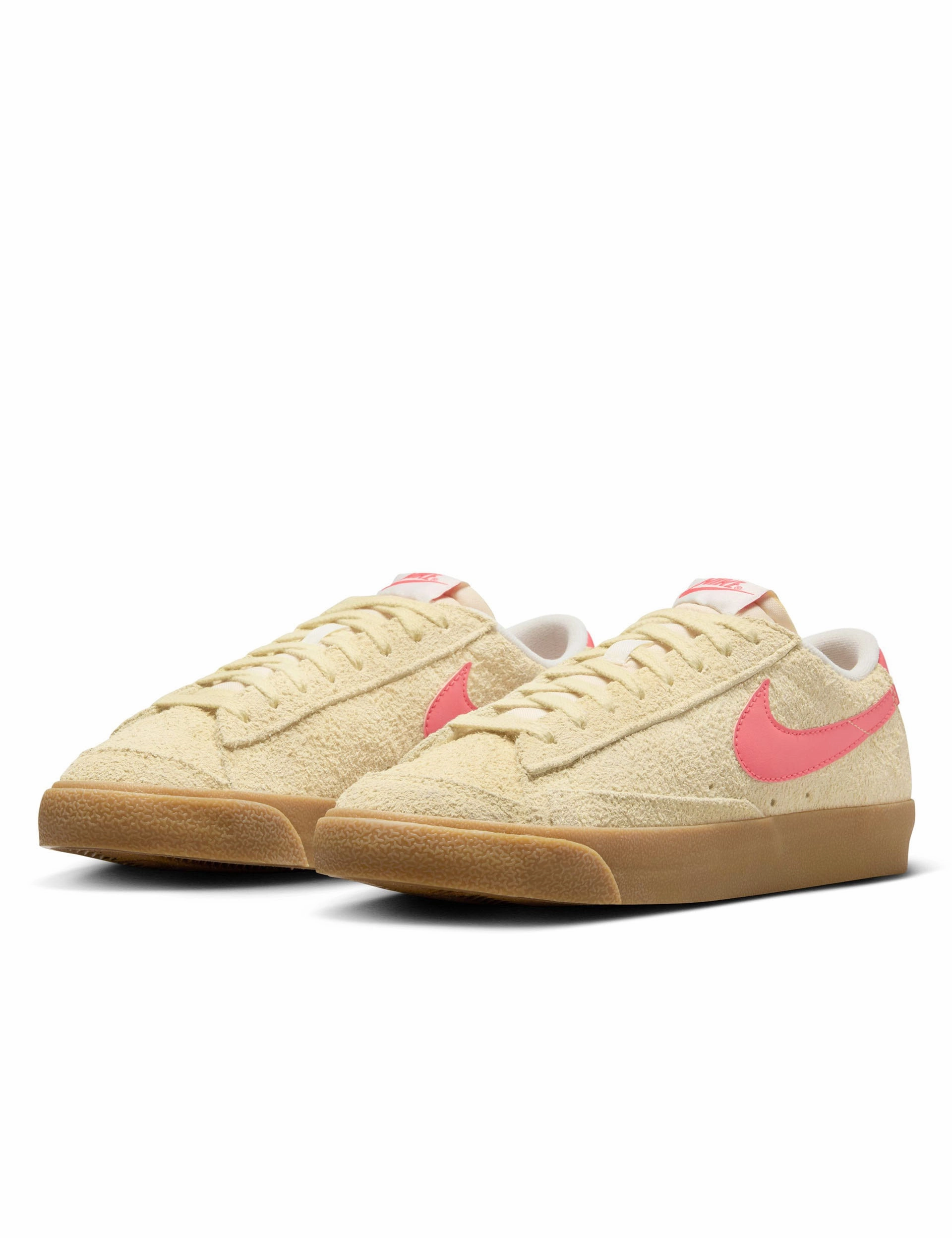 Polyester, Optimized For Daily Use Blazer Low '77 Vintage Shoes - Alabaster/Magic Ember/Gum Light Brown