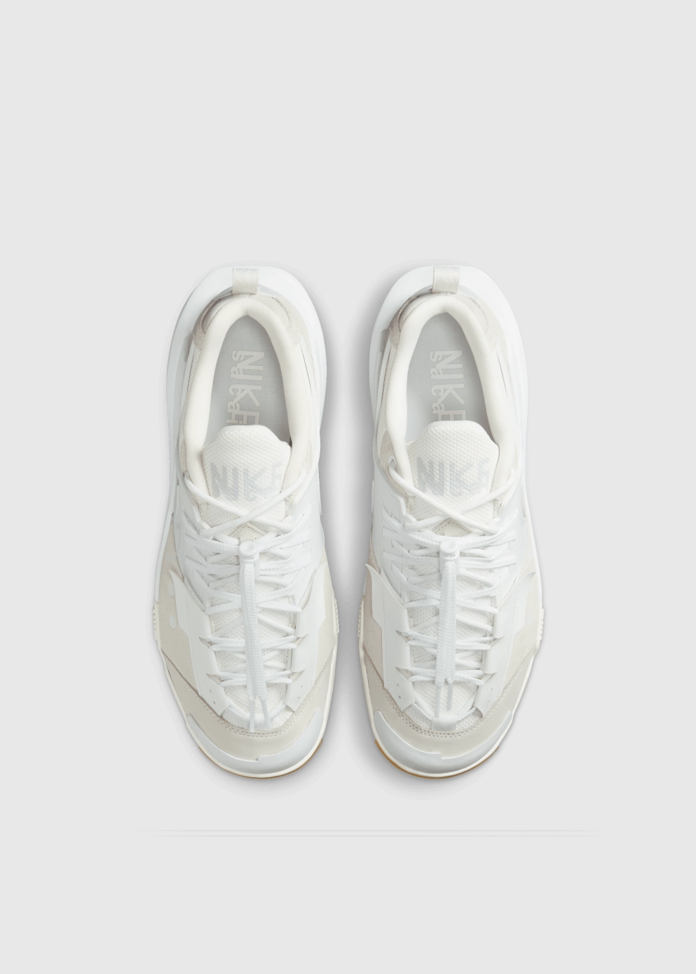 Padded, Sustainable, Eco-Friendly Material x sacai Zegamadome 'Summit White' Sneakers