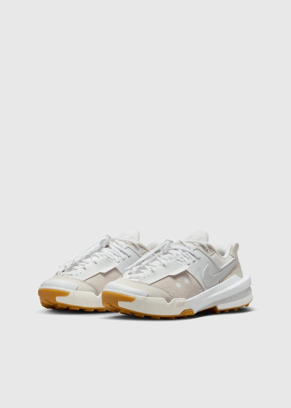 x sacai Zegamadome 'Summit White' Sneakers One Click Away, Style Meets Function, Branded Crossbody Bag For Travel