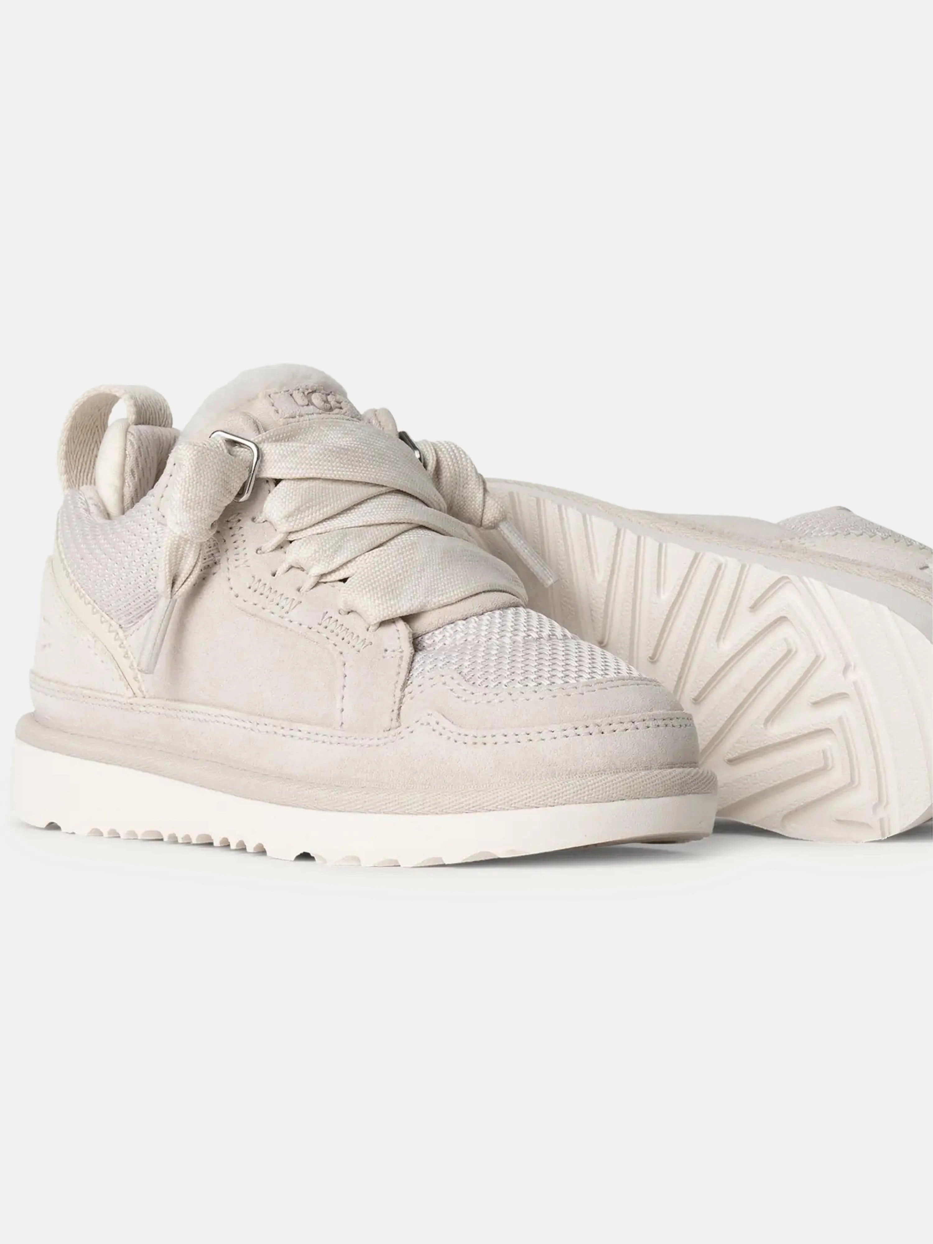 Water-Resistant Kids Lowmel Trainers in Ivory Functional
