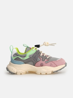 Confidence-building special Flower Mountain Kids Yamano 3 Trainers in Multicolour Lucky draw with purchase Wool