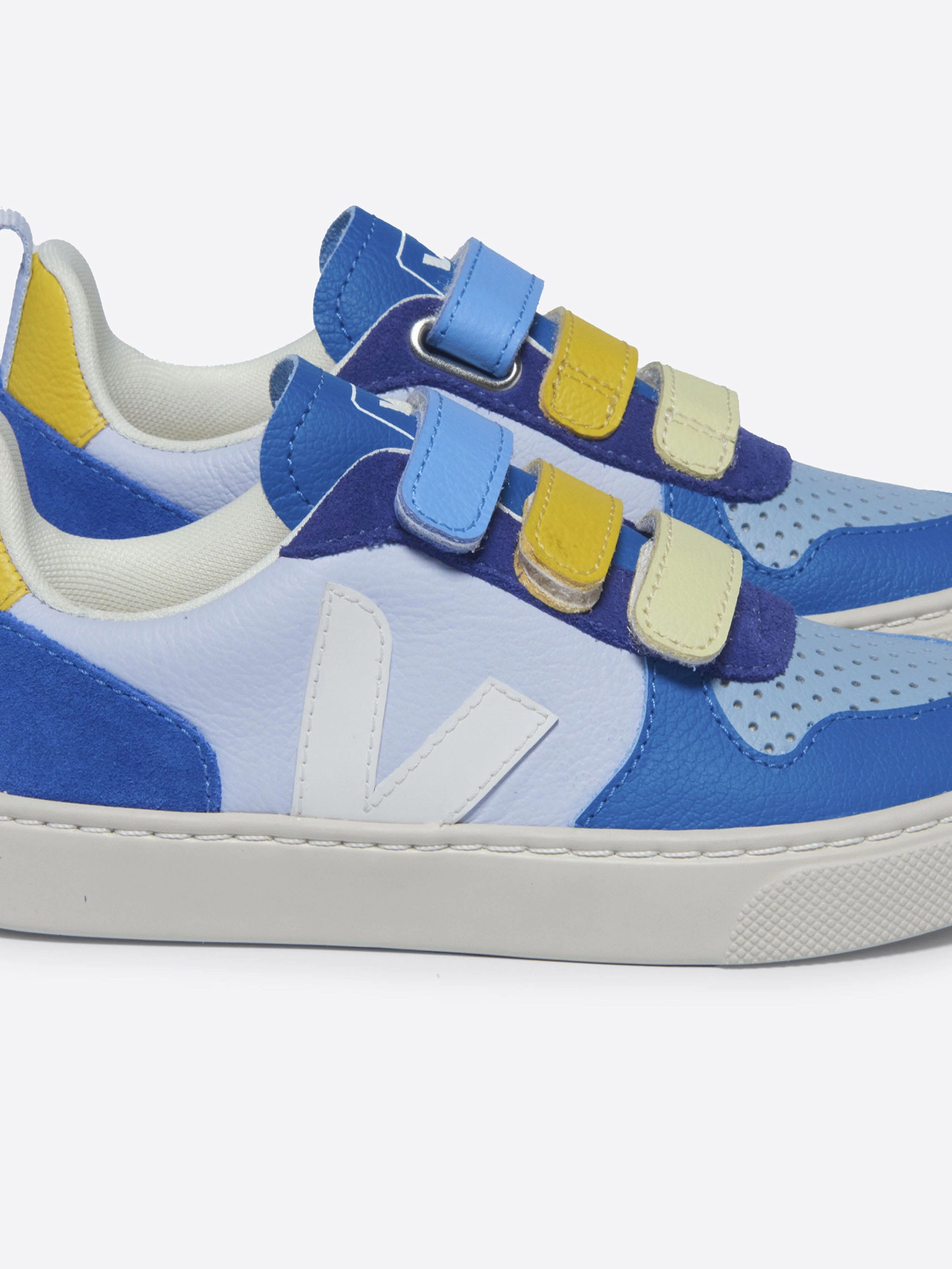Shop With Confidence Veja Boys V-10 ChromeFree Leather Trainers in Multicolour MenS Canvas Messenger Bag