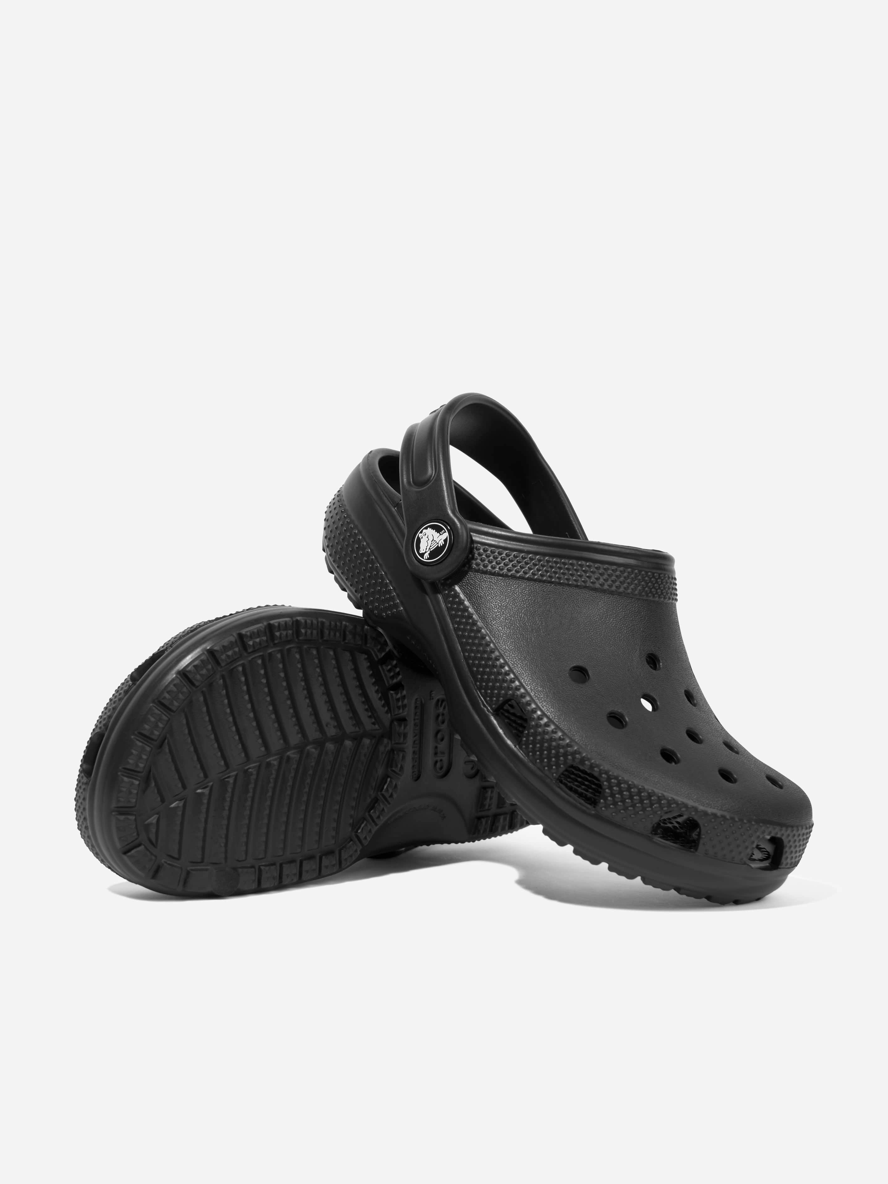 Crocs Kids Classic Clog in Black This Is A Steal, Experience The Best