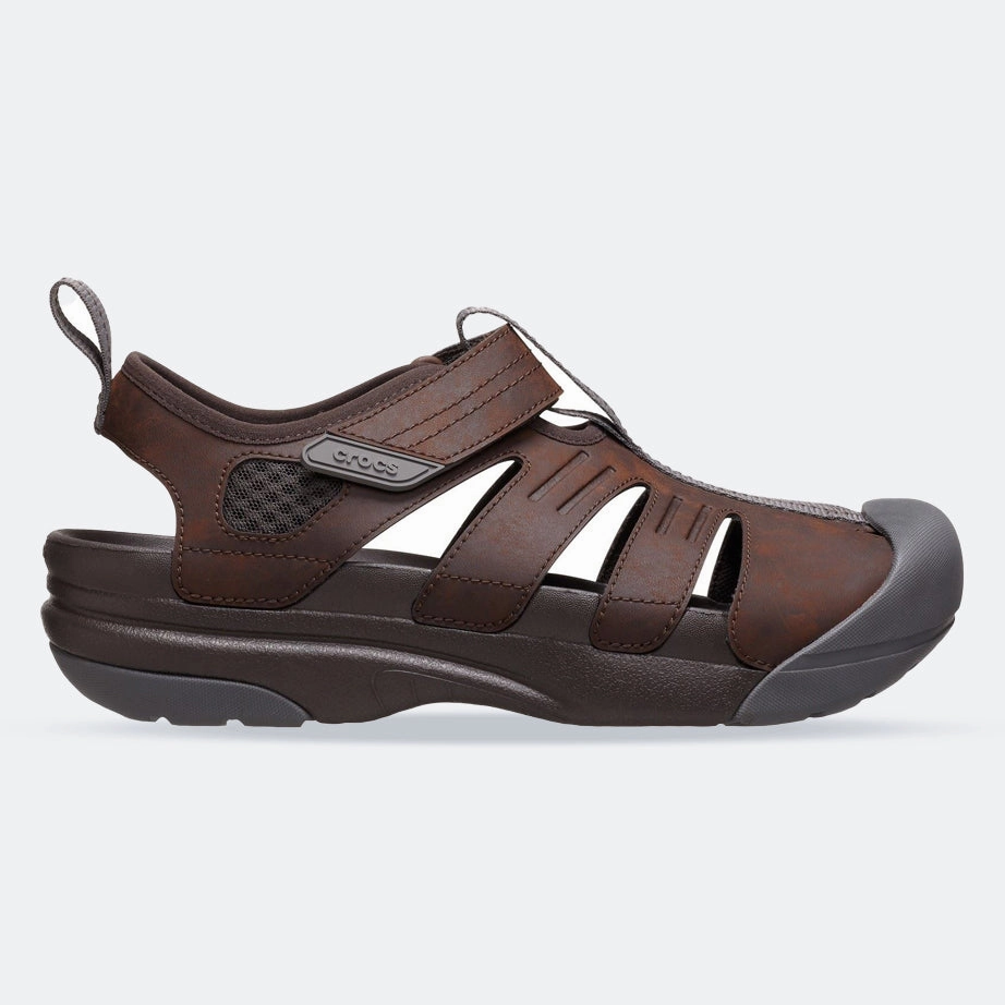 Crafted with Care Unisex Crocs 209857 Yukon Fisherman Sandals Original Feature Effortless Elegance