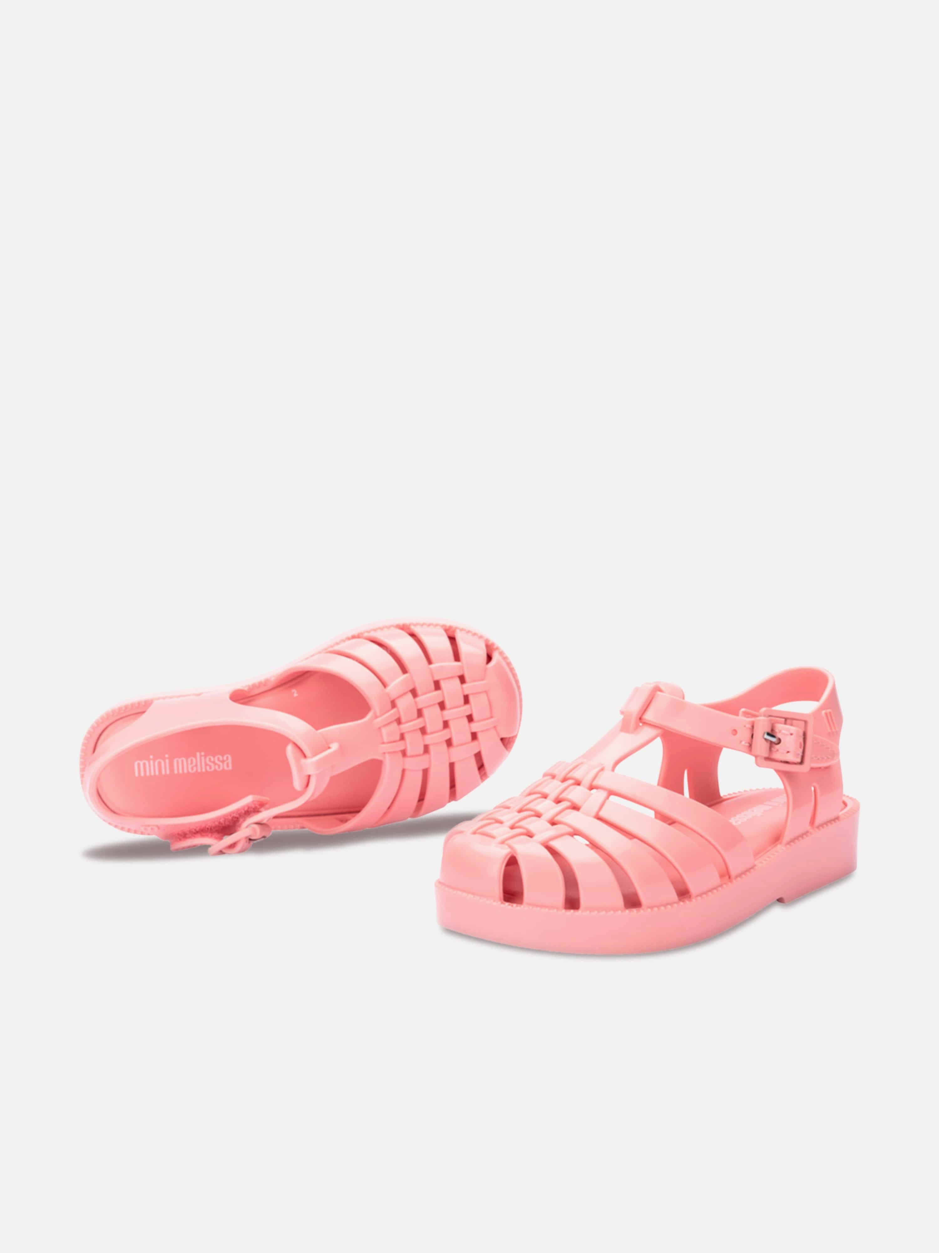 Girls Possession Sandals in Pink Your Ideal Choice, Roll Handle Strap