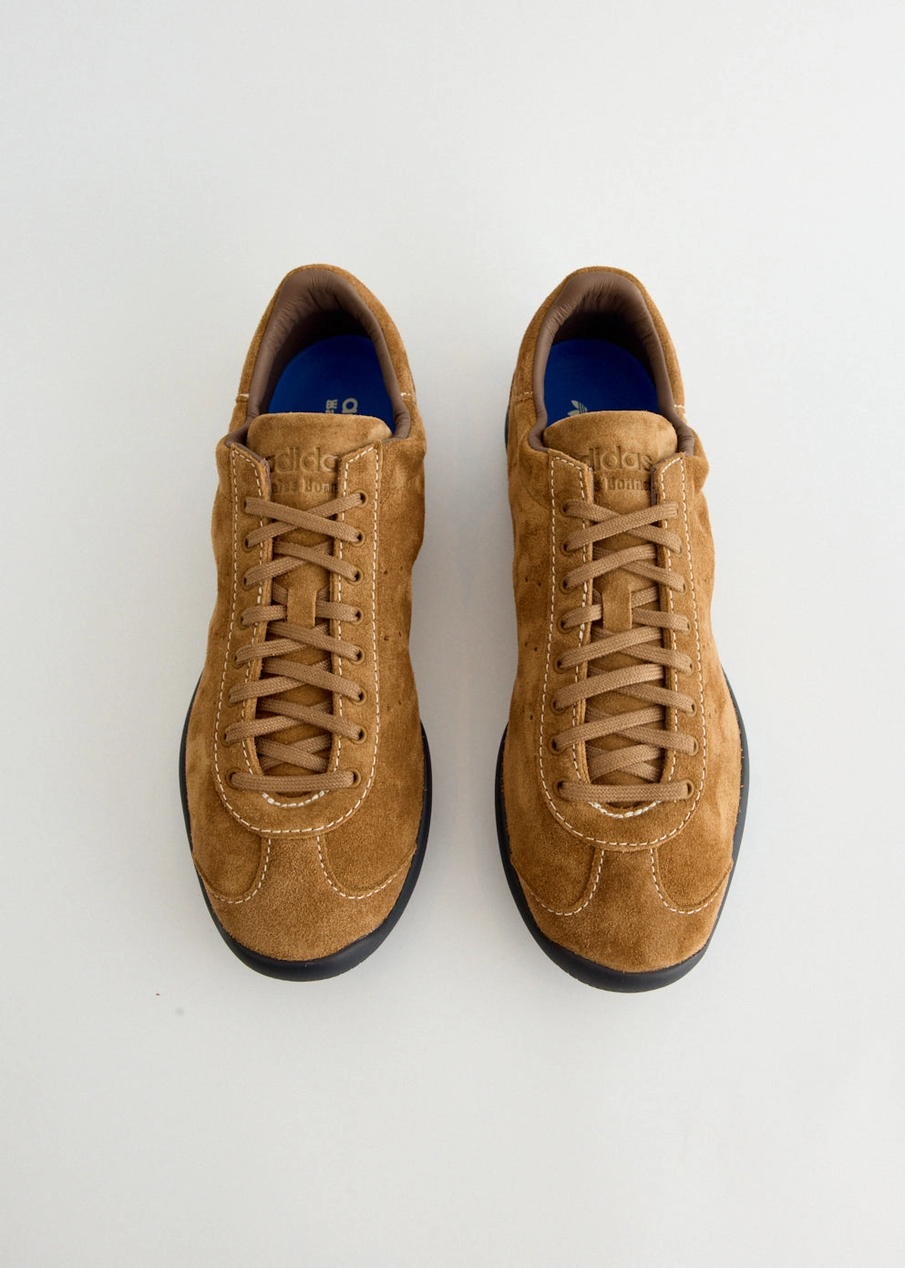 x Wales Bonner Karintha 'Tan Suede' Sneakers Luxury Tote Bag With Gold Hardware, Luxury Feel