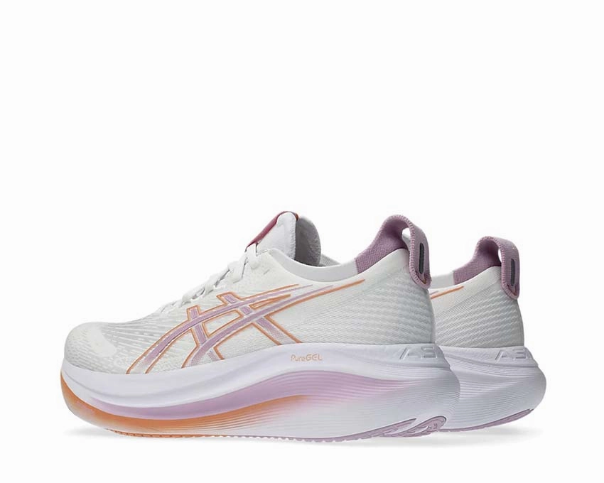 Perfect Fit, Magnetic Snap, Coated Canvas Asics Gel-Nimbus 27 W "Light Ube"