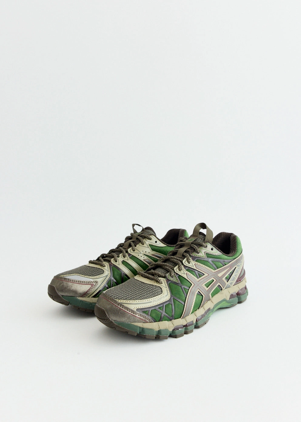 Versatile Functionality, Only A Few Left UB10-S Gel-Kayano 20 'Moss Gunmetal' Sneakers
