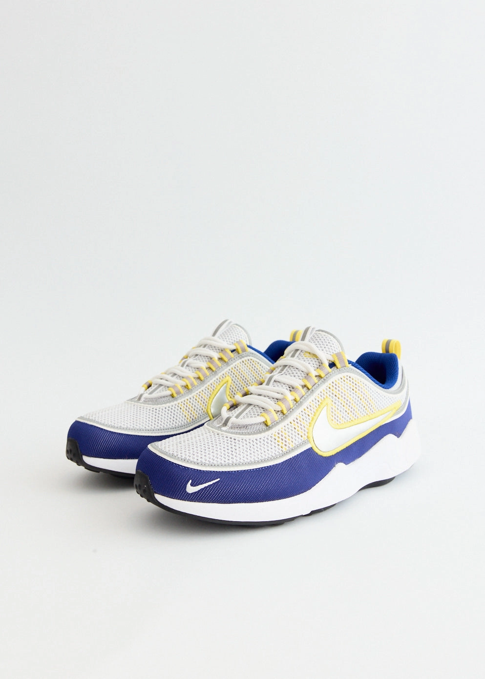 Air Zoom Spiridon 'Deep Royal Yellow Strike' Sneakers Tailored Fit, Lightweight