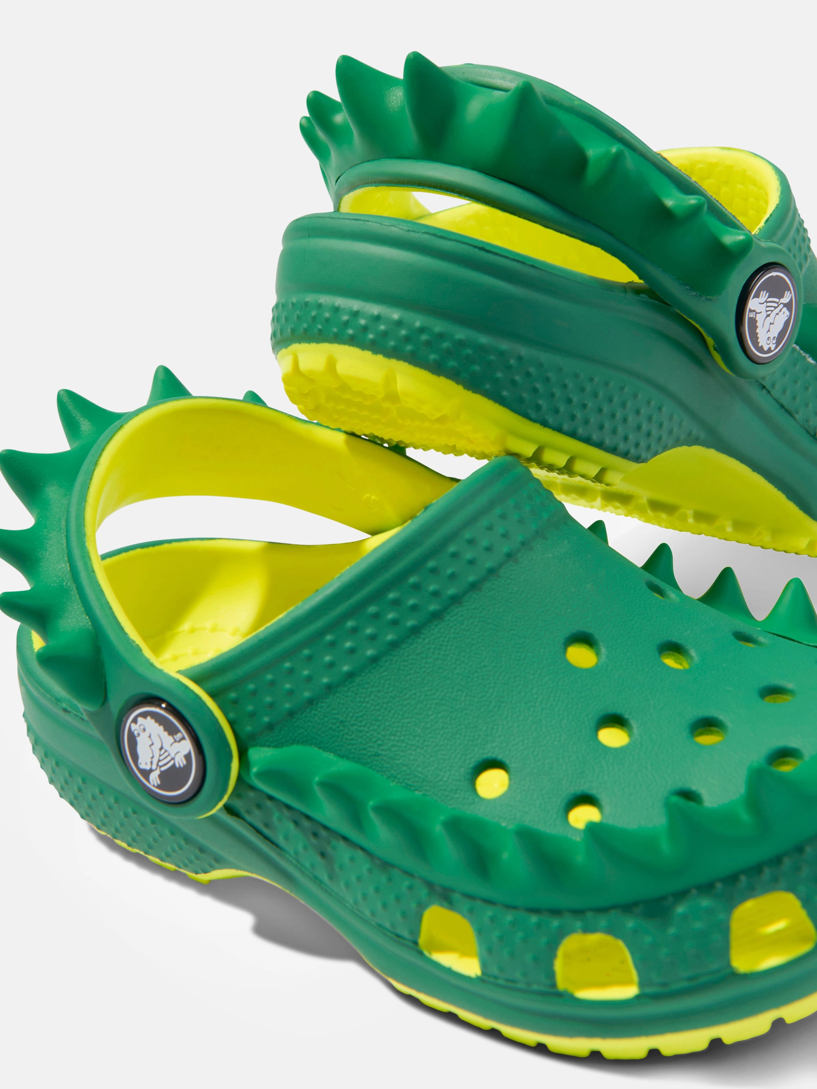 Crocs Boys Classic Spikes Clog in Green Shop Now, Your Daily Essential