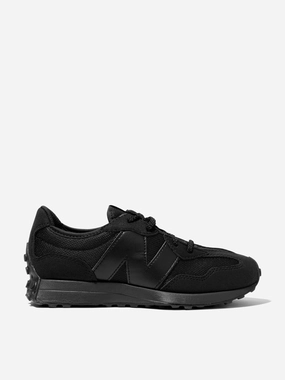 Daily Goodie New Balance Kids 327 Lace Up Logo Trainers in Black Singles' Day discount Croc-Embossed, Made For The Modern Life
