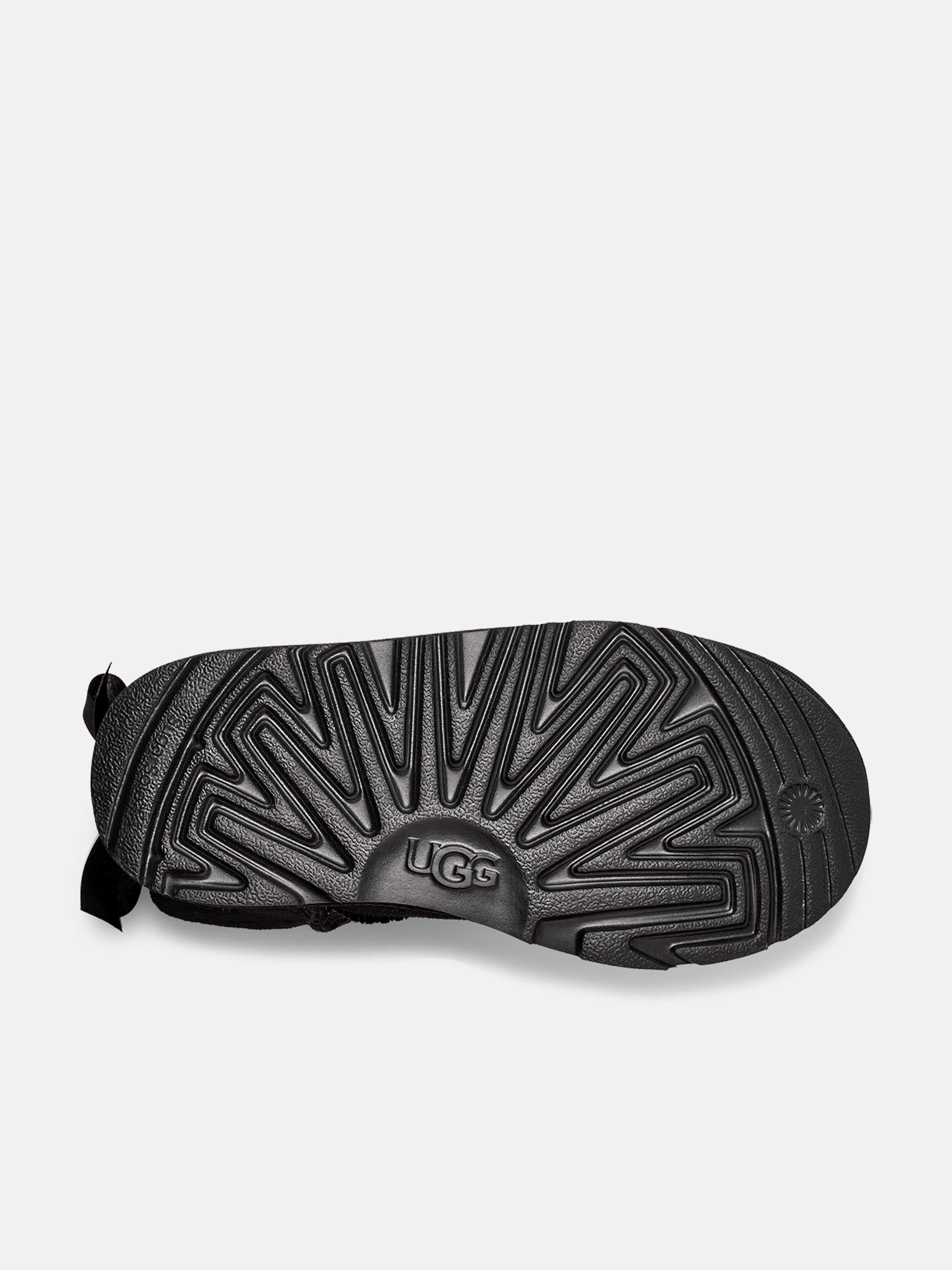 Polished Details, Start Shopping Now, Compact UGG Girls Mini Bailey Bow II Boots in Black
