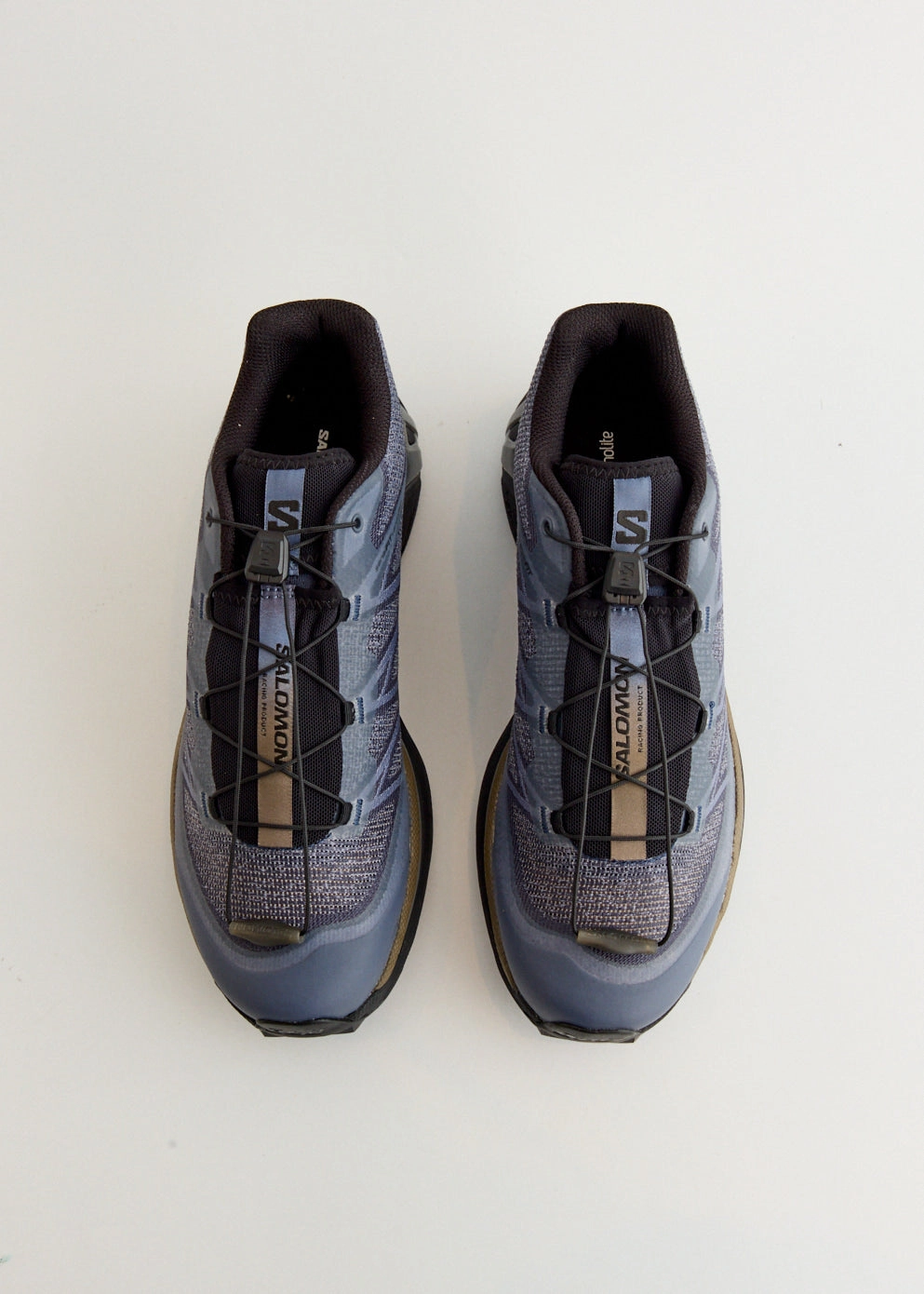 Fast Selling Item XT-6 Shadow 'Blue Nights Grisaille' Sneakers Hardware Detail