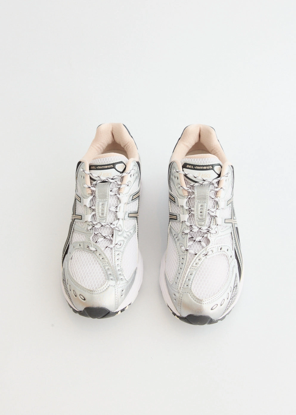 Fits Any Lifestyle Gel-Nimbus 10.1 'White Obsidian Grey' Sneakers Ready To Ship