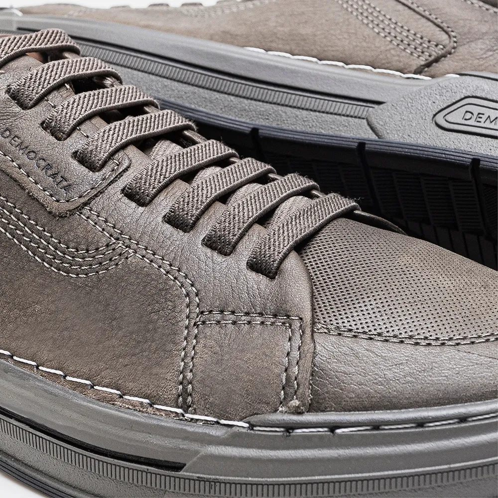 Democrata Volp Smoke/Tobacco Leather Slip-On (Men's)