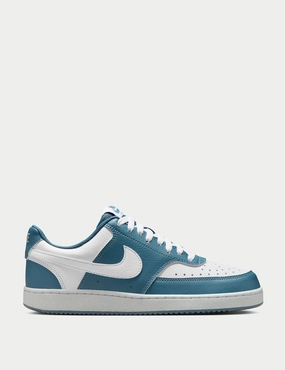 Denim Messenger Bag Detachable Strap Court Vision Low Next Nature Shoes - White/Smokey Blue Trustworthy Quality