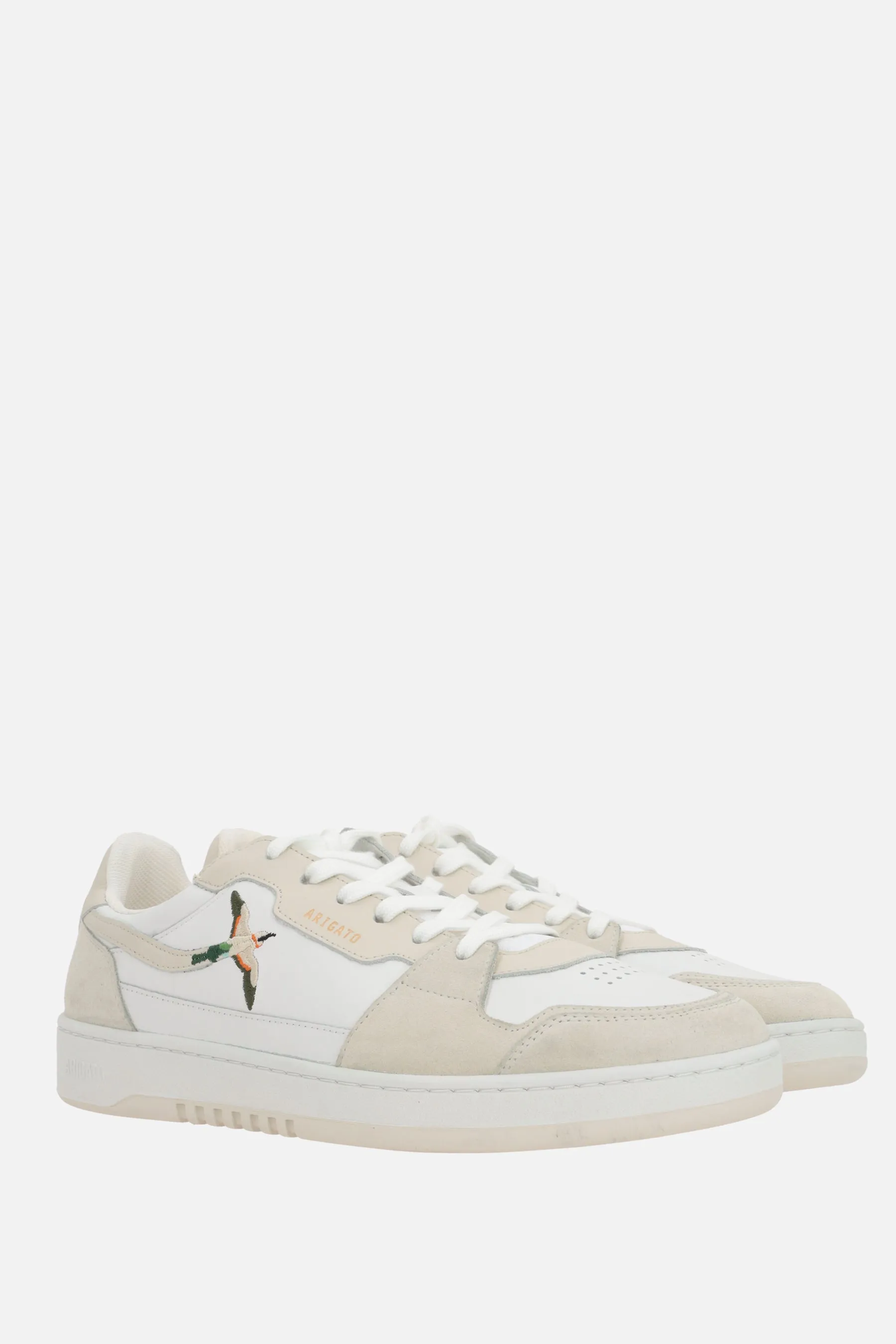 Dice Lo Bee Bird sneakers in smooth leather and suede