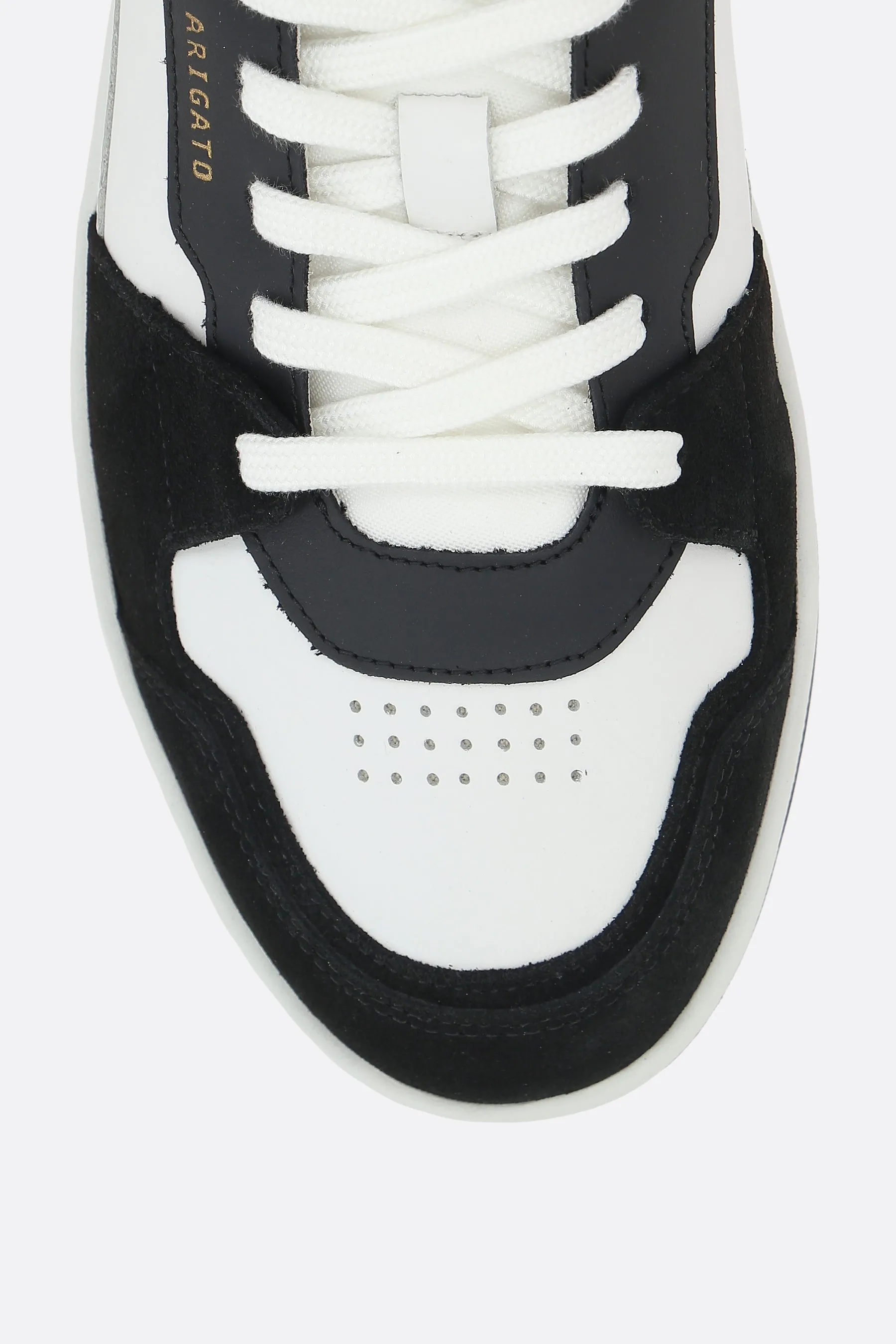 Dice Lo Bee Bird sneakers in smooth leather and suede