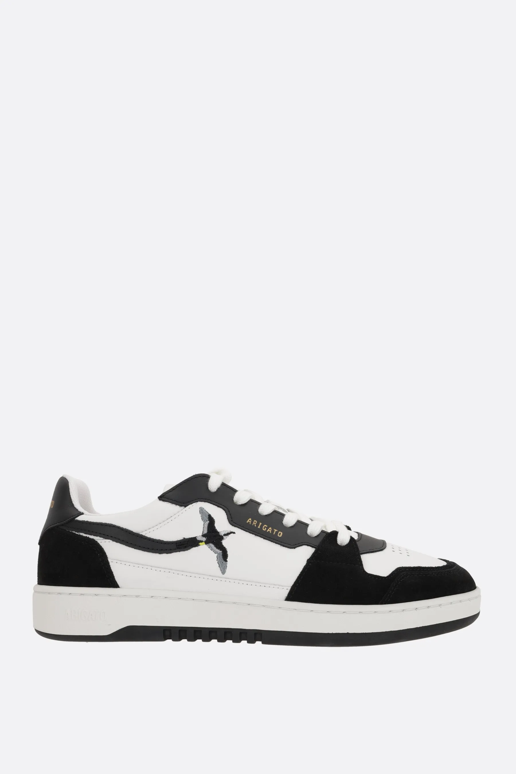 Dice Lo Bee Bird sneakers in smooth leather and suede