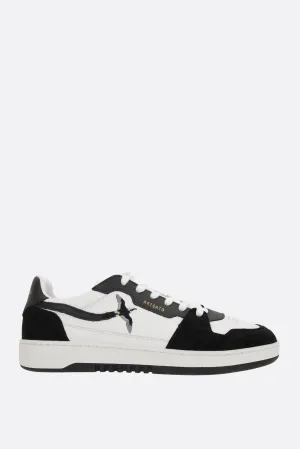 Dice Lo Bee Bird sneakers in smooth leather and suede