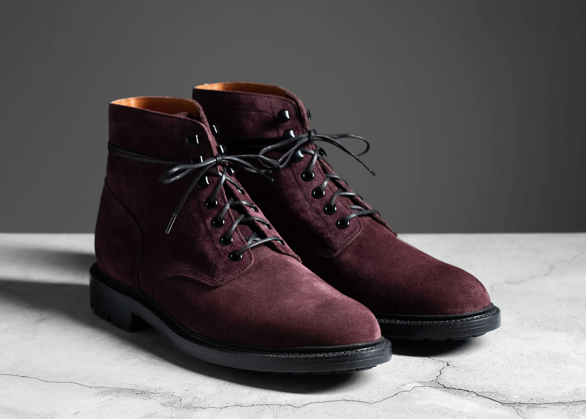 Diesel Boot Berry Suede