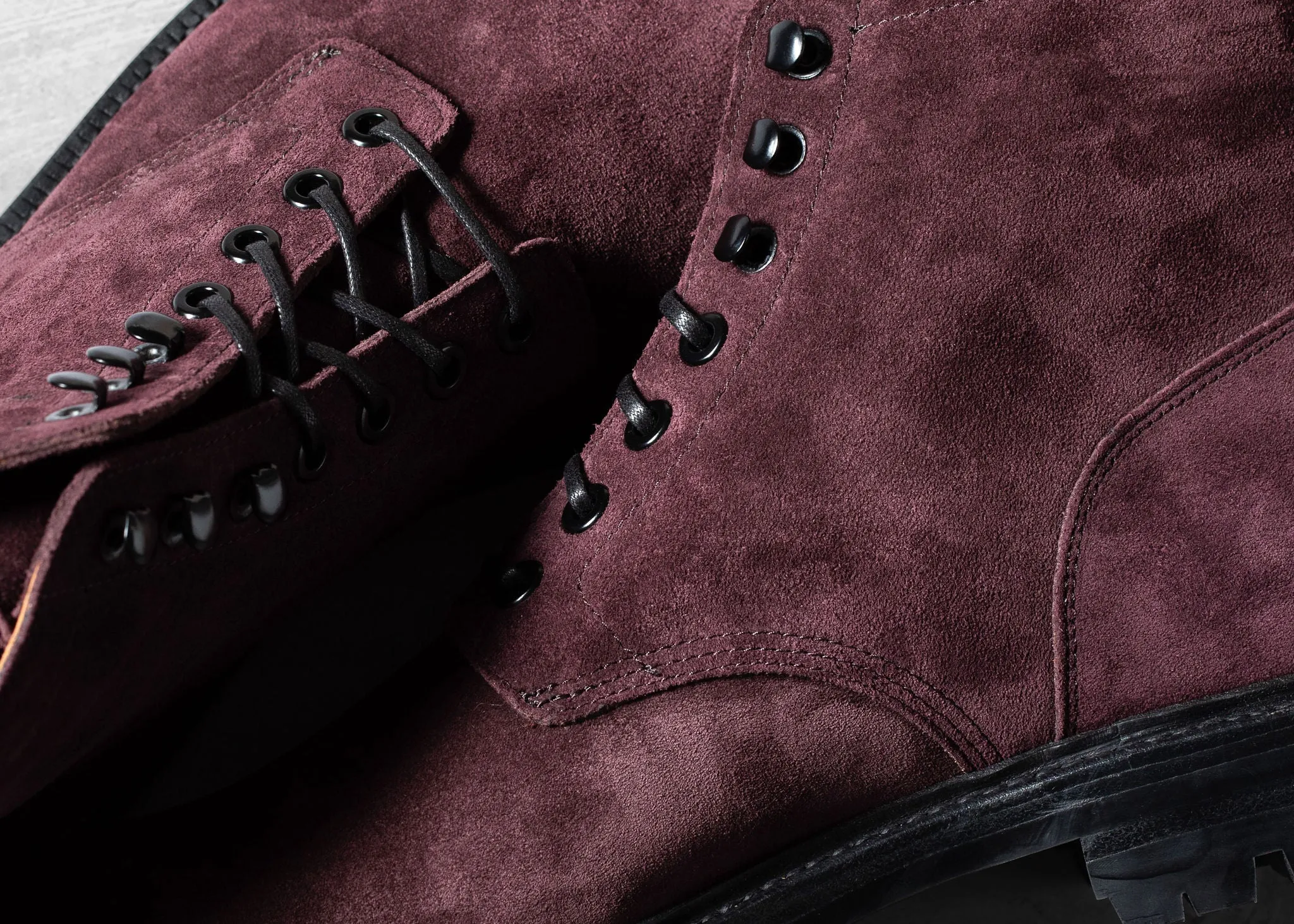 Diesel Boot Berry Suede
