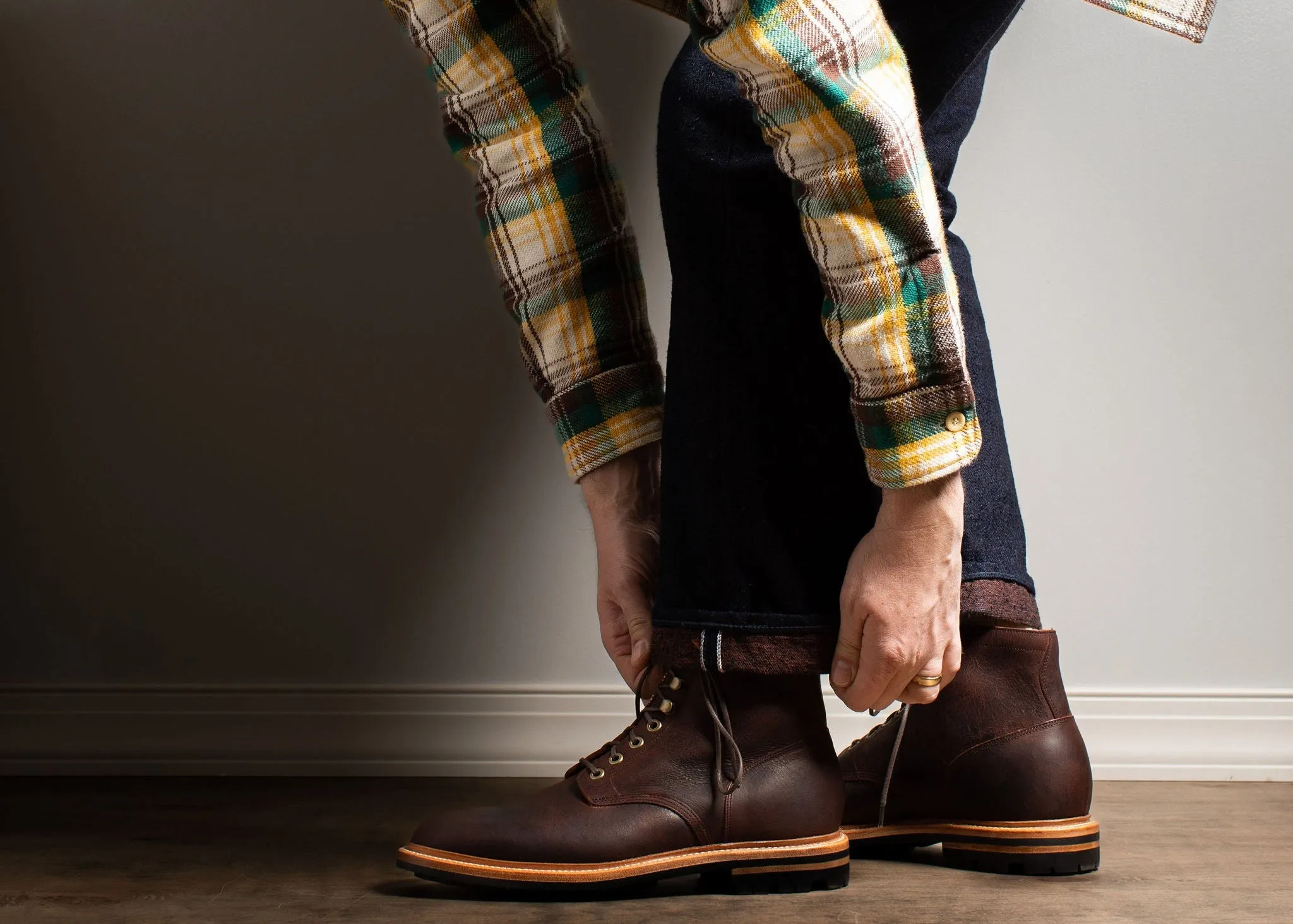Diesel Boot / Dark Burgundy Kudu