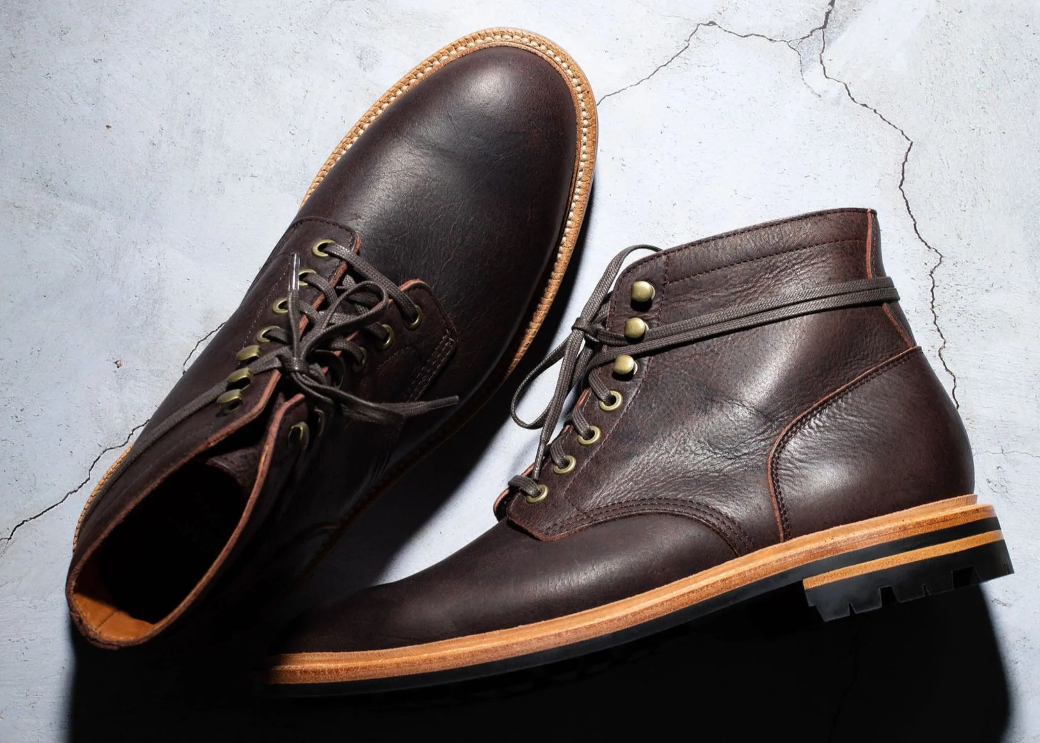 Diesel Boot / Dark Burgundy Kudu