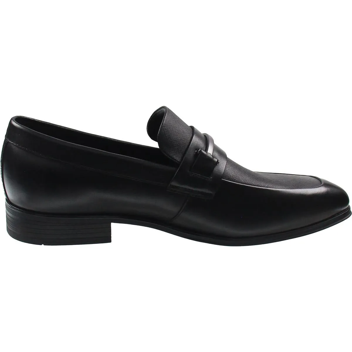 Dillie Mens Leather Slip-On Loafers