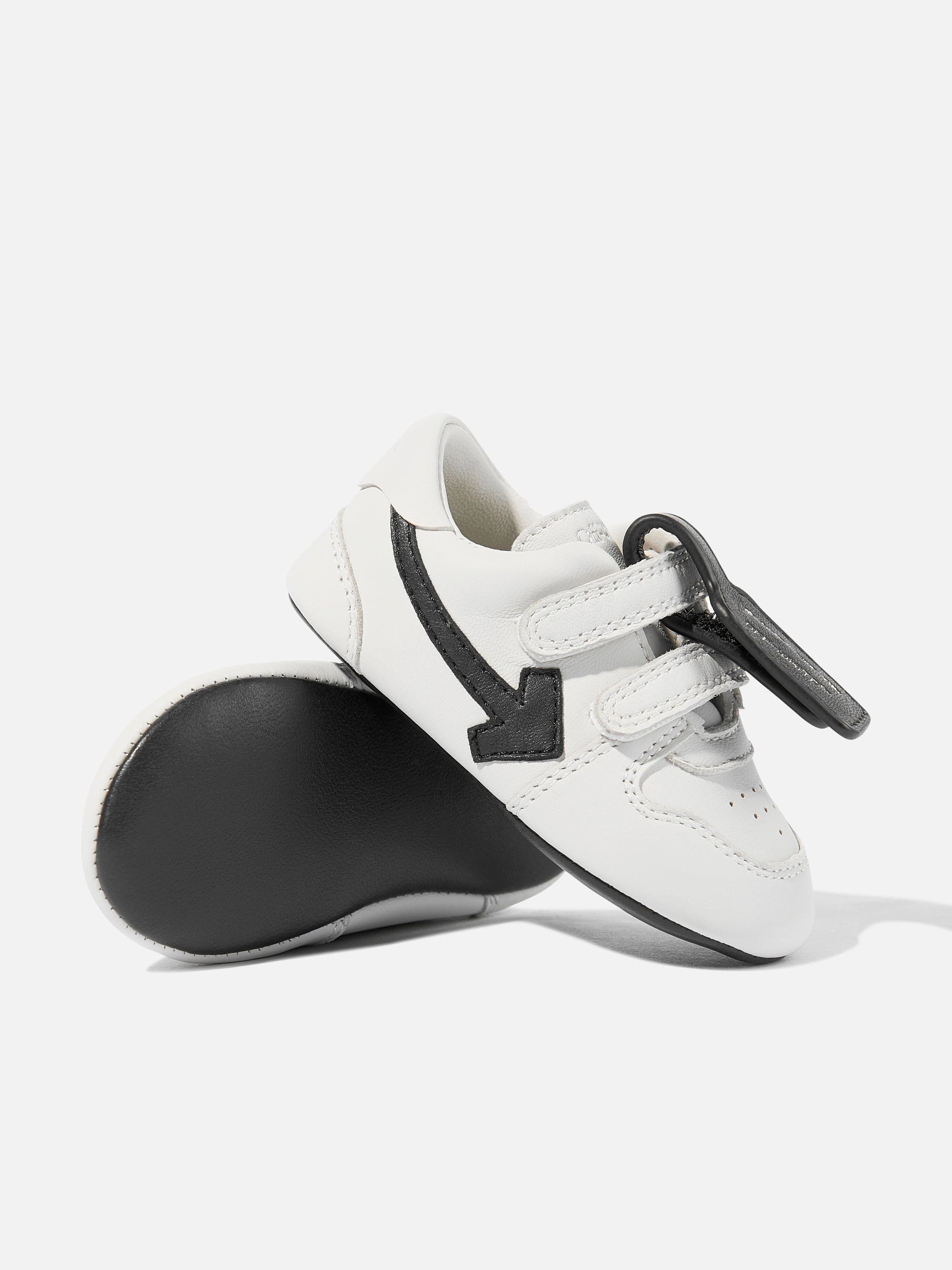 Limited Time Offer Baby Leather Out Of Office Trainers in White