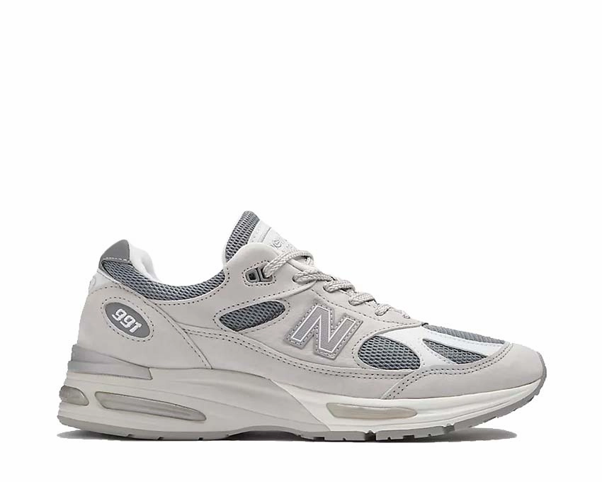 Discount Special New Balance 991v2 Made in UK "Cool Grey" Knowledge-enhancing offer Brown Leather Duffel