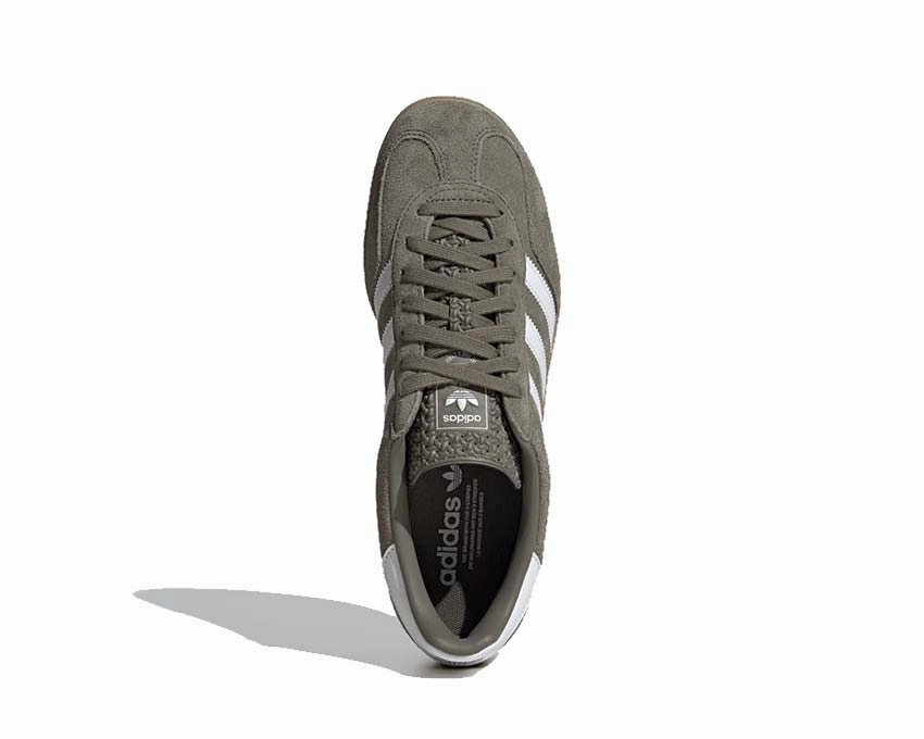 Adidas Gazelle Indoor "Olive Strata" Croc-Embossed