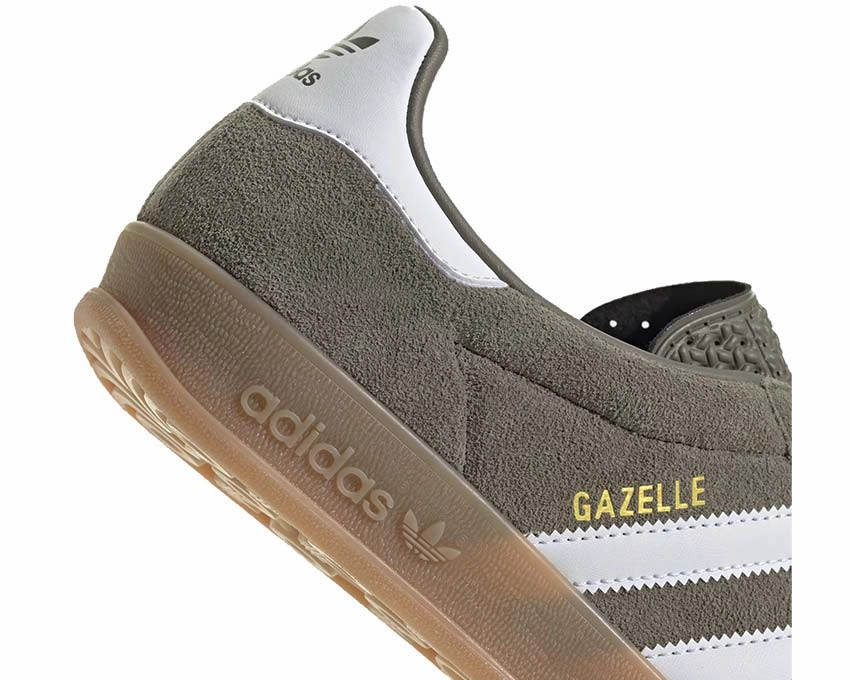 Advanced Features, Eco-Packaged Adidas Gazelle Indoor "Olive Strata"
