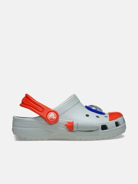 Satchel Bag With Detachable Strap Discounts non-stop Crocs Boys Classic Rocket Ship Clog in Grey Handling fee waived EditorS Pick
