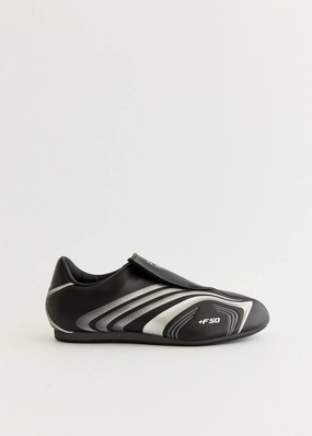 Distinctive Style Women's Taekwondo F50 'Core Black' Sneakers High-Quality Build Compact And Powerful, Designed For Movement