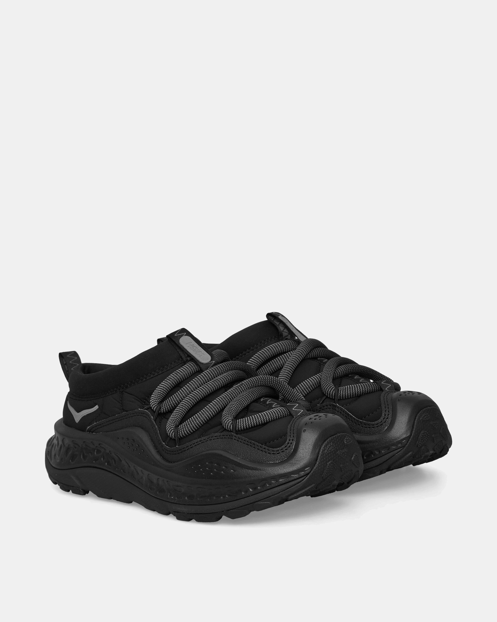 Coated Canvas Ora Primo Sneakers Black Perfectly Balanced