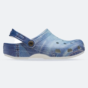 Best Deal Online, Effortlessly Cool Downgrade option Unisex Crocs 210402 Classic Denim Clog Sandals Child-safe deal