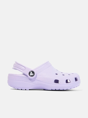 Effortless Elegance Durable Build Crocs Girls Classic Clog in Purple Valentine's Day special Brown Leather Duffel