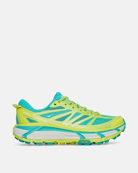Inspired By Nature, For City Or Trail, White Canvas Tote Bag Durable Build Mafate Speed 2 Sneakers Hoka Citrus / Electric Aqua Hot-selling bestseller