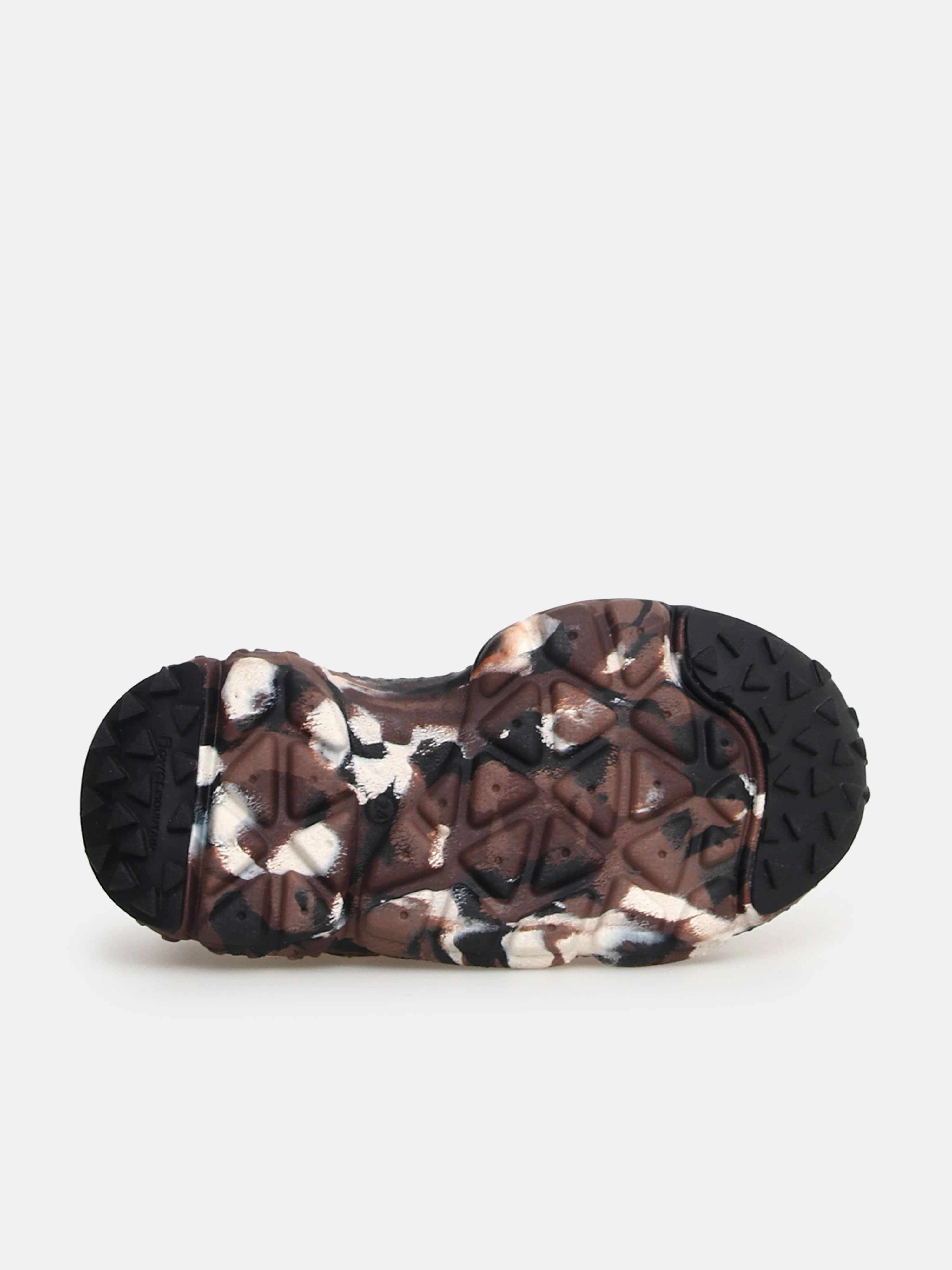 Premium Quality Flower Mountain Kids Doi Trainers in Beige Padded