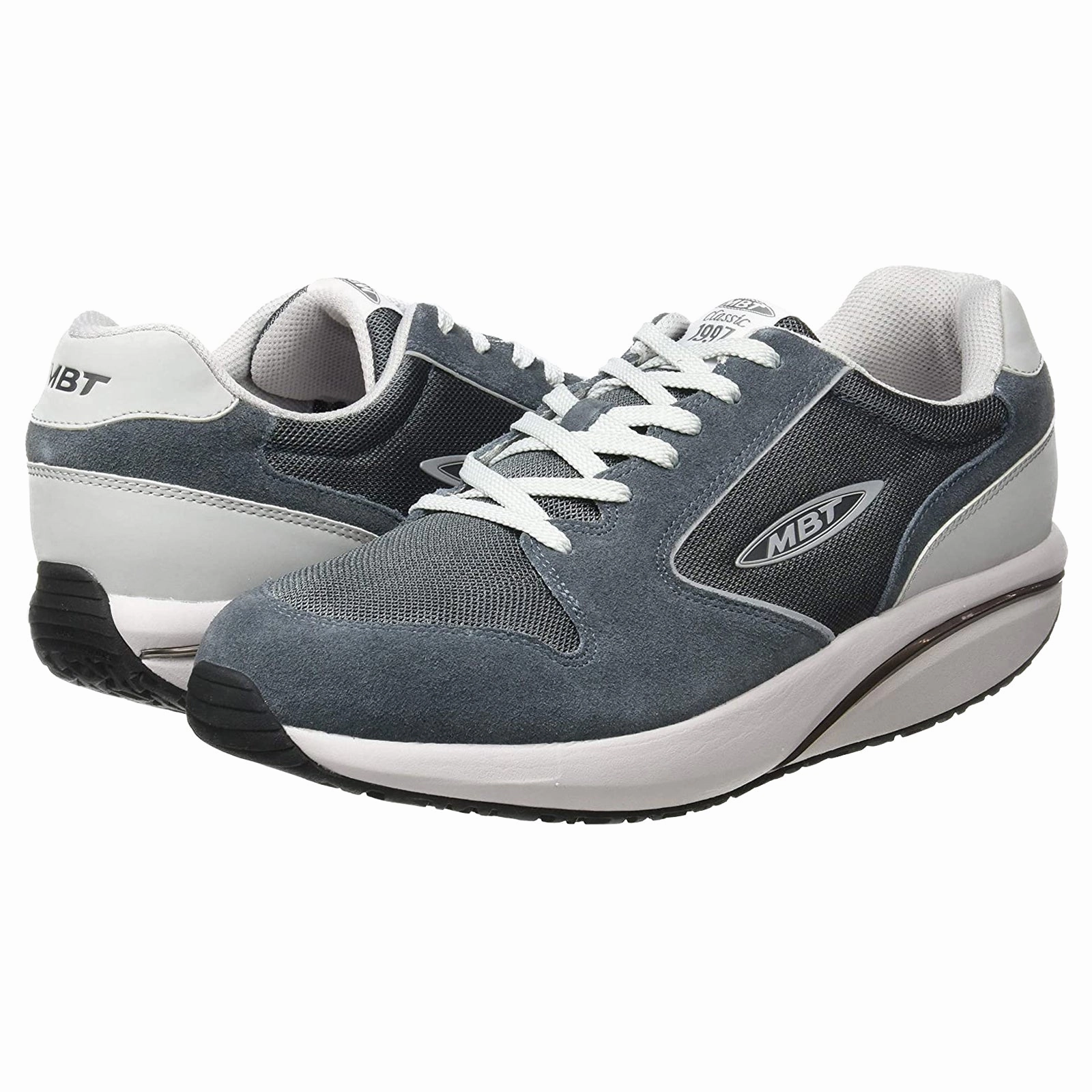 Premium Travel Backpack MBT MBT 1997 Classic Suede Mesh Women's Low Top Castlerock Trainers Get Yours