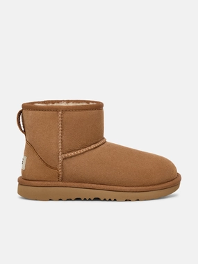 Limited Time Offer, Quilted, Canvas Crossbody Bag For Travel Durable Make UGG Kids Classic Mini II Boots in Brown Full discount activities