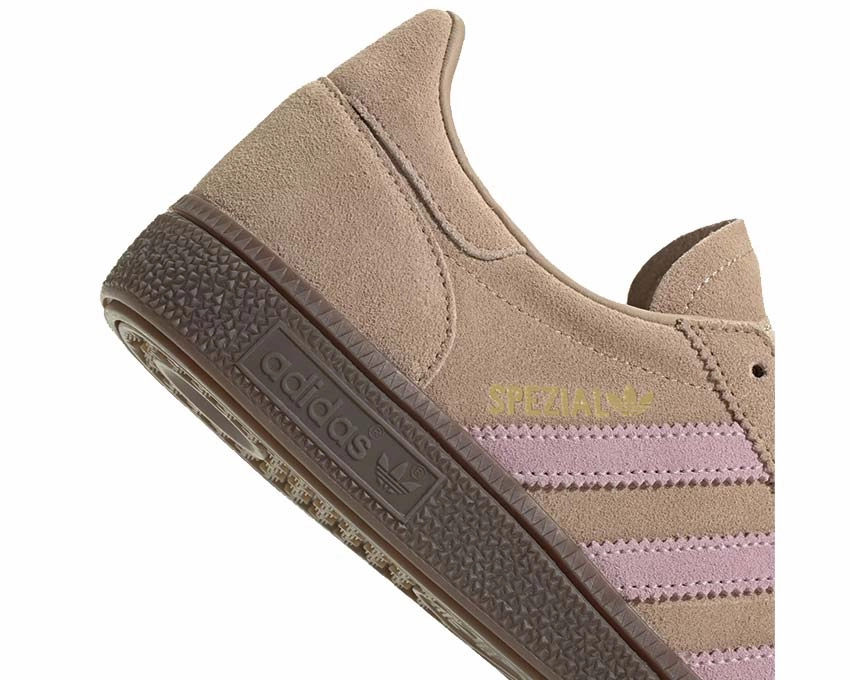 Adidas Handball Spezial W "Warm Sandstone" Reinforced Base, Zipper Closure