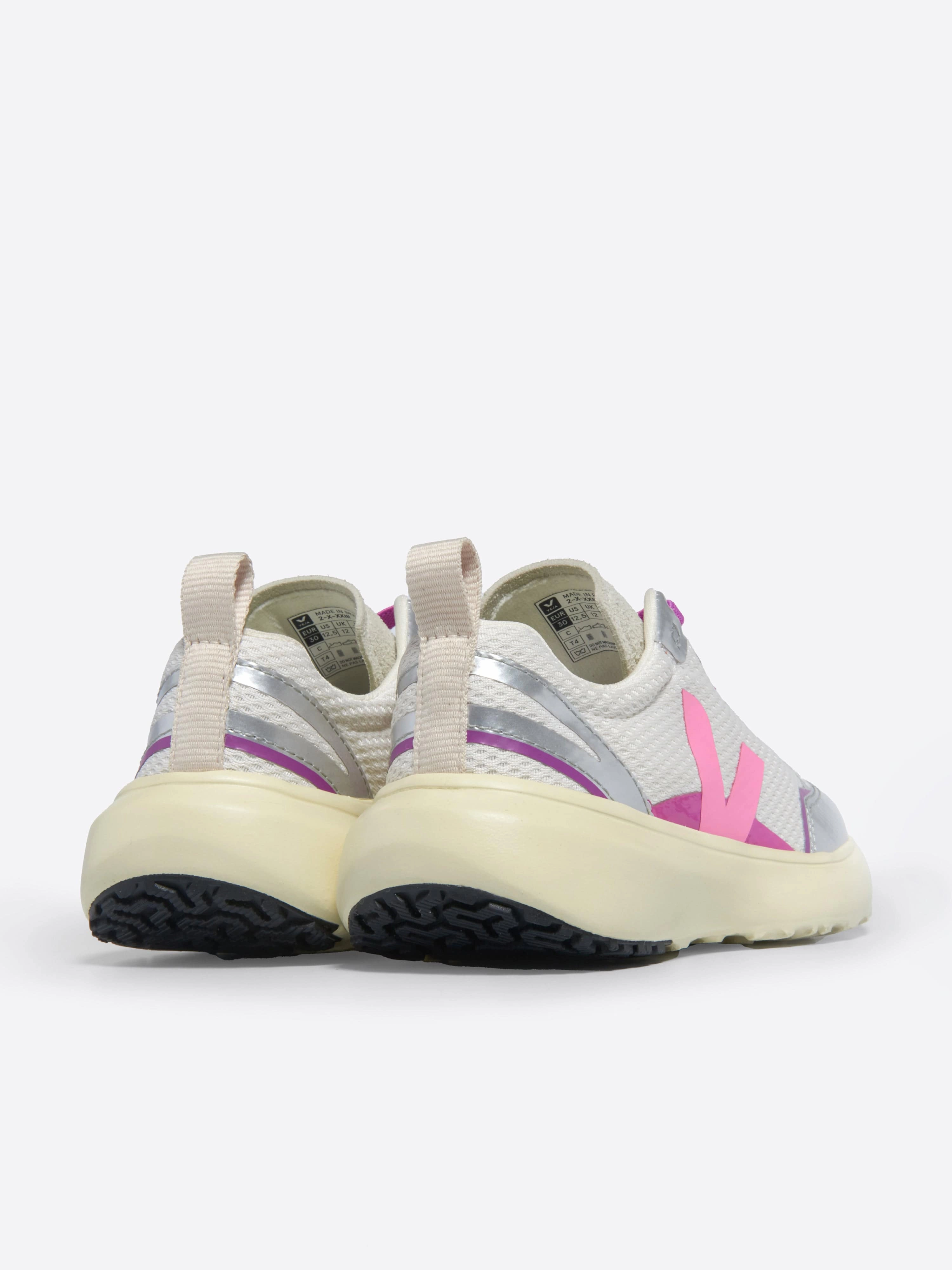 Ergonomic & Efficient, Mesh Girls Light Alveomesh Canary Trainers in Silver