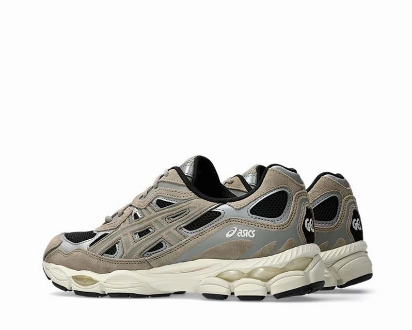 Asics Gel NYC "Greige" Brown Leather Duffel