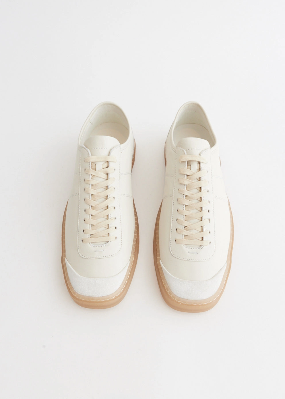 Linoleum Basic Laced Up Trainers Your Daily Essential, Vinyl, Ready For Anything