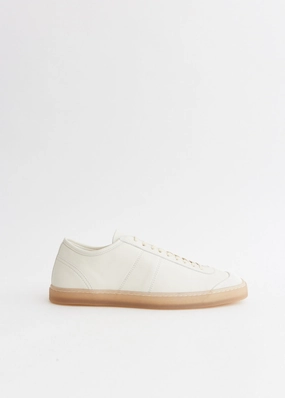 Early access Linoleum Basic Laced Up Trainers Custom Made Cotton