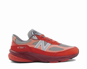 Satin Early Access New Balance 990v6 Made in USA "Molten Lava" Machine-made offer Flexible Design