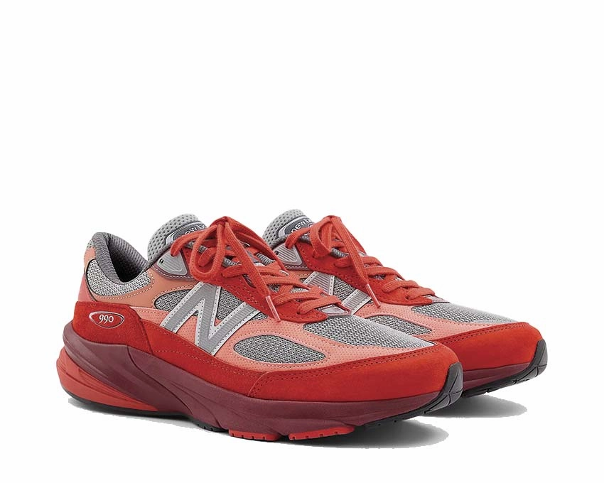 Lightweight Design New Balance 990v6 Made in USA "Molten Lava" Interior Pocket